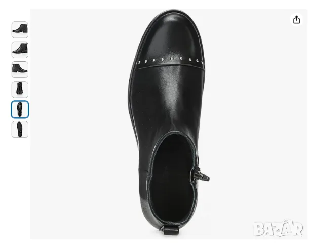 Ботуши / боти до  глезена Shoe Biz Copenhagen Bina Zip  номер 40 , снимка 3 - Дамски боти - 49215267
