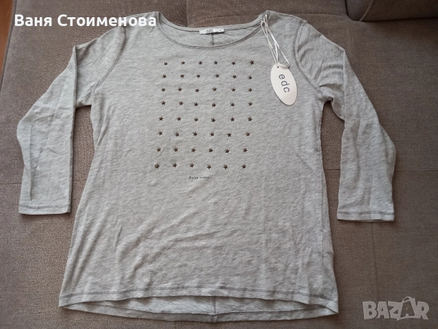 Нова блуза EDC, снимка 2 - Блузи с дълъг ръкав и пуловери - 52100782