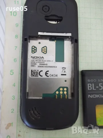 GSM "Nokia 2600c-2 (RM-340)" работещ, снимка 6 - Nokia - 56046580