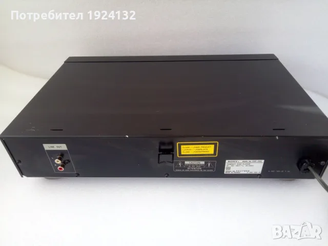 SONY cd player cdp-295, снимка 5 - Ресийвъри, усилватели, смесителни пултове - 56136406
