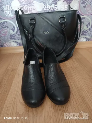 Нови дамски обувки естествена кожа , снимка 6 - Дамски обувки на ток - 49689260