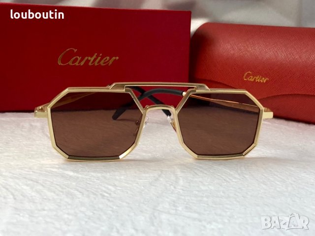 -22% Разпродажба Cartier Мъжки слънчеви 2 цвята осмоъгълни, снимка 7 - Слънчеви и диоптрични очила - 41976023