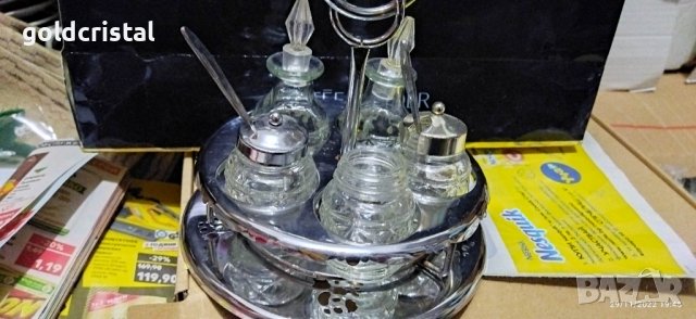 оливерник за подправки въртящ се , снимка 3 - Антикварни и старинни предмети - 18004412