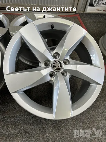 17 Цола 5x100 Оригинални Нови VW T Cross  Polo Skoda Scala Kamiq , снимка 4 - Гуми и джанти - 49560362