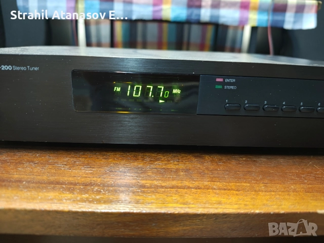 Proton AT-200 Стерео Тунер, снимка 5 - Радиокасетофони, транзистори - 51697914