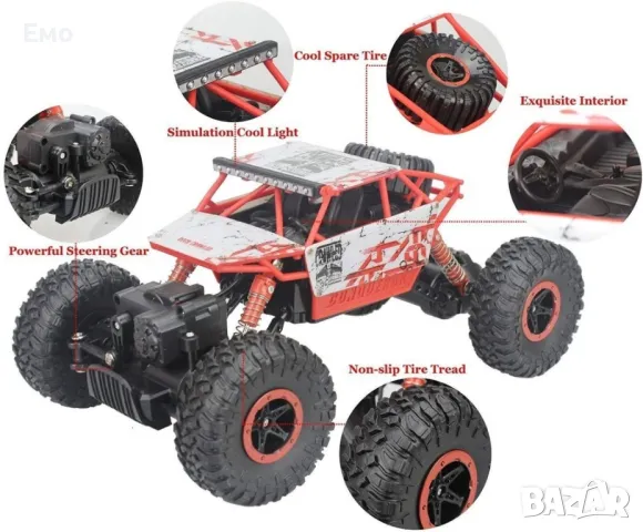 Промоция: Офроуд бъги джип играчка с дистанционно управление  TOYCAR1, снимка 6 - Електрически играчки - 47857266