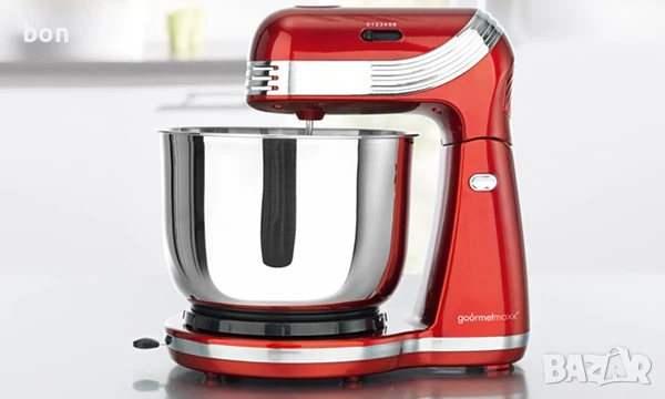 Планетарен миксер GOURMETMAXX XJ13406, снимка 7 - Миксери - 50963428