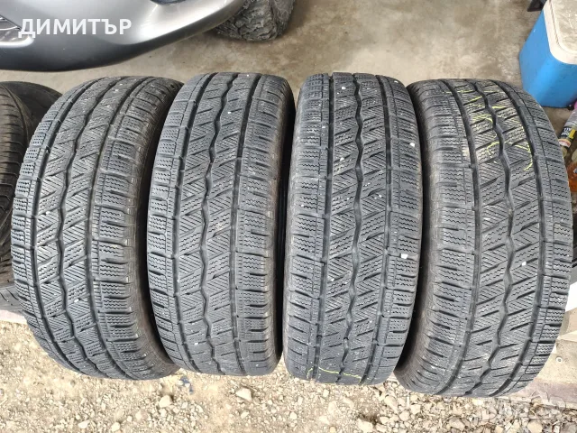 4бр.зимни гуми HANKOOK 235 65 16C DOT21 цена за брой