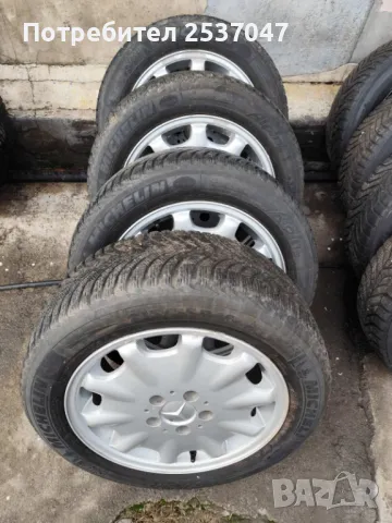 4бр гуми с джанти за MERCEDES A2104010602 215/55R16