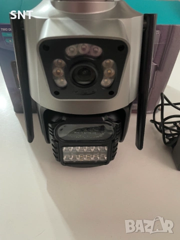 4K 8MP ВъншнаКамера с WiFi Двоен Екран, снимка 3 - IP камери - 53711460
