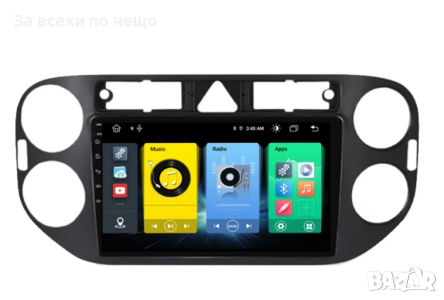 9-инчова мултимедия за VW Tiguan (2007–2016)  Golf Plus (2004–2014) + подарък камера, снимка 3 - Аксесоари и консумативи - 51886041
