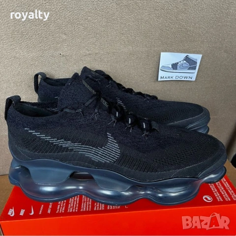 Nike Air Max Scorpion ' Black' Черни Маратонки с Кутия 36-45 Номер 