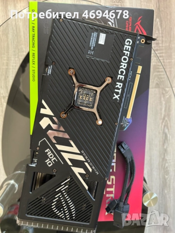 ASUS ROG STRIX RTX 4070Ti 12gb, снимка 5 - Видеокарти - 52922616