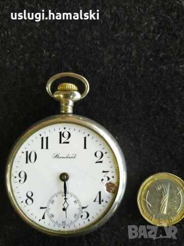 Стар джобен часовник/работещ, снимка 2 - Антикварни и старинни предмети - 52813508