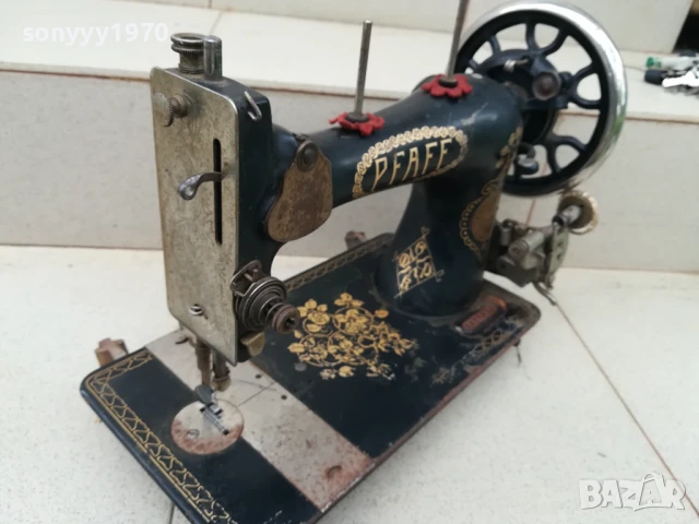PFAFF-СТАРА МАШИНЕРИЯ-ВНОС SWISS 3105251829, снимка 5 - Антикварни и старинни предмети - 50497462