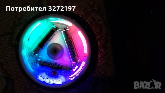 LED Електрическа светеща въздушна топка/въздушна възглавница за игра на закрито, снимка 14 - Електрически играчки - 40954341