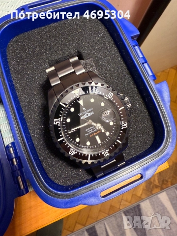 Часовник Tecnotempo Automatic Diver 2000M White Submarine Limited Edition 