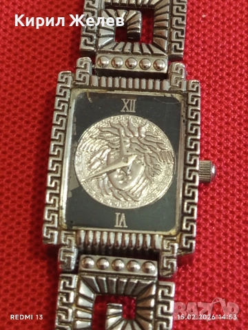 Марков дамски часовник VERSACE MEDUZA GORGONA SWISS 26407, снимка 7 - Дамски - 53484546