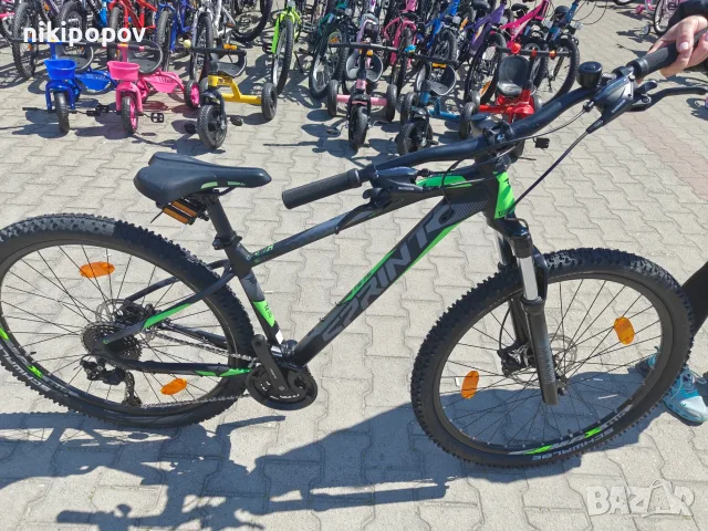 Промо велосипед 27.5" Sprint APOLON черен/зелен, снимка 3 - Велосипеди - 56070691