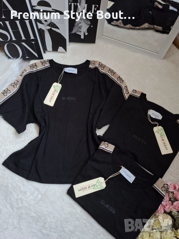 дамска памучна тениска guess , снимка 4 - Тениски - 53721565