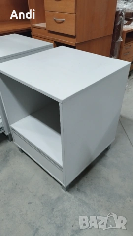 Офис шкаф с чекмедже и рафт за техника или материали 60/60/76см, снимка 4 - Шкафове и рафтове - 53354813