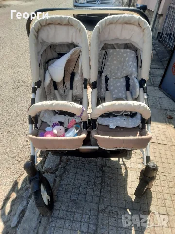 Детска количка за близнаци Double s max