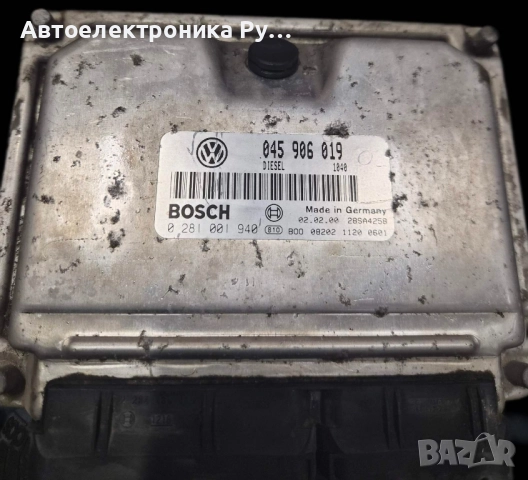 компютър VW VOLKSWAGEN POLO 1.4 TDI, 045906019, BOSCH ,0 281 001 940,