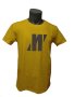 Мъжка тениска налична в два цвята бял и жълт с щампа печат отпред, снимка 4