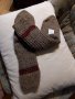 Ръчно плетени мъжки чорапи от вълна размер 42, снимка 2