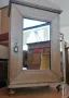 Винтидж помощно шкафче с огледало за стена. Интересен и различен от пълен масив. , снимка 6