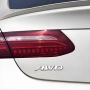 Метална емблема AWD за автомобили, снимка 2