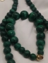 Комплект от естествен малахит, снимка 2
