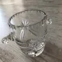 купа бонбониера ваза от бохемски кристал, снимка 3