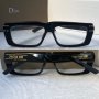 Dior 2023 дамски слънчеви очила правоъгълни маска прозрачни , снимка 1