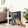 Дърво за котки PawHut, горна платформа за отдих, снимка 11