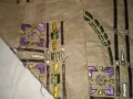 Народно изкуство от 19-ти век Стара ръчна бродерия  Гоблен Копринена бродерия, снимка 4