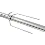vidaXL Шиш за чеверме с мотор, неръждаема стомана, 207x45x81 см, снимка 2
