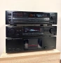🔉Ретро аудио сет KENWOOD - крайно стъпало KM-992 + предусилвател KT-992 + триглав дек KX-7030🔉, снимка 1