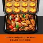 Фритюрник с горещ въздух XXL 4в1, 12L, 1800W – Фурна, грил и дехидратор, снимка 4