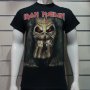Нова мъжка тениска с дигитален печат на музикалната група Iron Maiden- Eddie Candle Finger, снимка 1