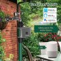 Нов Таймер за маркуч вода с Wifi хъб за градински тревни площи Дом Поддръжка, снимка 2