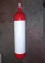 Продавам - 1 брой метална бутилка - 7L - 8кг. тара и на - 200 BAR - АТМОСФЕРИ работно налягане, снимка 1