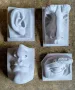 Гипсови Форми за Рисуване / Декорация / Нос / Ухо / Око / Уста, снимка 13