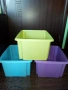 Нови комплекти прозрачни или цветни кутии за съхранение/цени в описанието , снимка 8