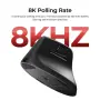 Безжична ергономична мишка Keychron M5 – 30 000 DPI, 8000 Hz, снимка 6