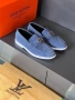 Louis Vuitton Мъжки Ежедневни Обувки Естествена кожа Луис Витон - Налични Различни Цветове Код E1278, снимка 8