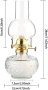 Нова Маслена лампа Кристален стъклен комин Керосинова /500ml