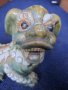  Vintage Large Ceramic Foo Dog Statue      Китаиски порцелан , китайско кучие, снимка 4