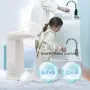 Автоматичен дозатор за сапун Soap Magic / Цвят: бял; Съвместимост: 300ml; Батерии: 4 х ААА, снимка 1