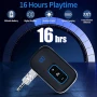  Bluetooth стерео адаптер с LED дисплей за автомобил, домашна система и др., снимка 7